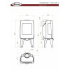 Чавунна піч Dovre Sense 103
