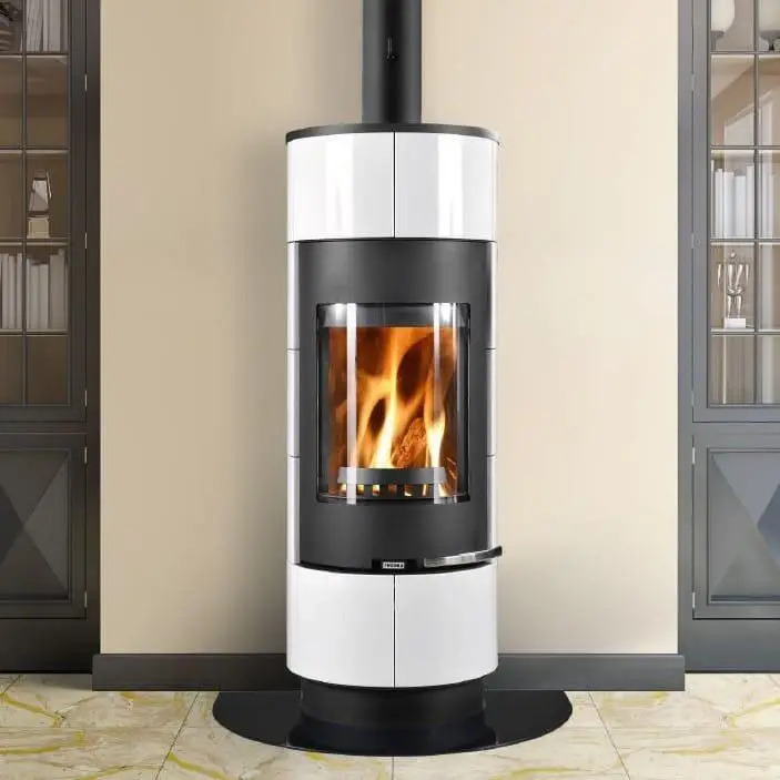 Піч-камін THORMA ATIKA Ceramic STANDARD, біла глянцева